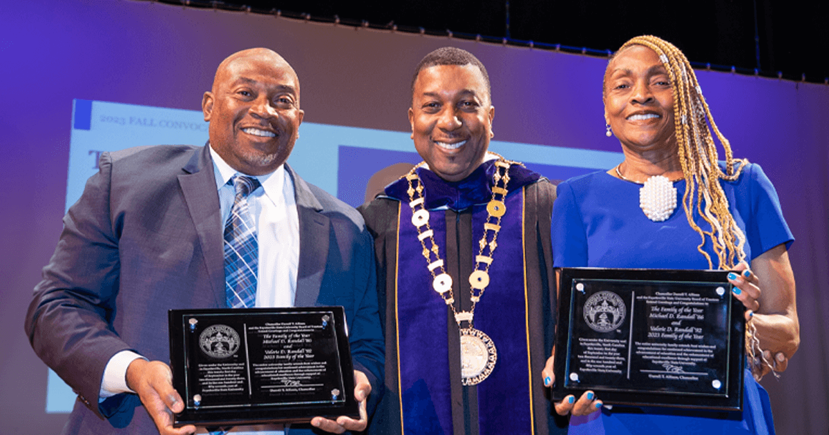 Fayetteville State University Announces 2023 Family of the Year